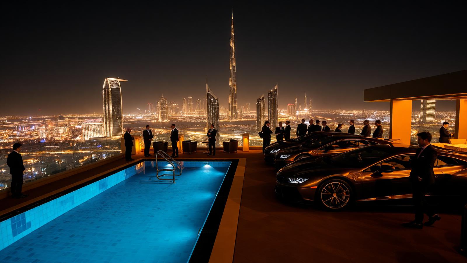 Rooftop lifestyle in Dubai